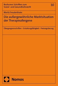Cover Die außergewöhnliche Marktsituation der Therapieallergene