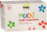 MUCKI Stoff-Fingerfarbe 6er Set 150 ml MUCKI Stoff-Fingerfarbe 6er Set 150 ml