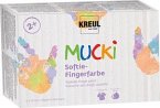 MUCKI Softie-Fingerfarbe 6er Set 150 ml
