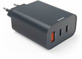Hama Schnellladegerät PD 65W 2xUSB-C/1xUSB-A, anthrazit 86445 Hama Schnellladegerät PD 65W 2xUSB-C/1xUSB-A, anthrazit 86445