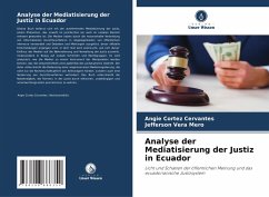 Cover Analyse der Mediatisierung der Justiz in Ecuador