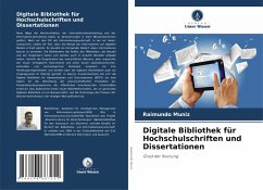 Cover Digitale Bibliothek für Hochschulschriften und Dissertationen
