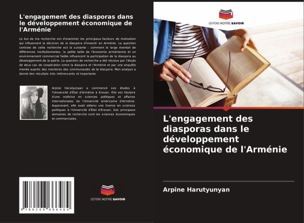 L'engagement des diasporas dans le développement économique de l'Arménie L'engagement des diasporas dans le développement économique de l'Arménie