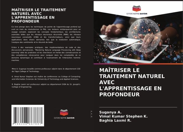 MAÎTRISER LE TRAITEMENT NATUREL AVEC L'APPRENTISSAGE EN PROFONDEUR MAÎTRISER LE TRAITEMENT NATUREL AVEC L'APPRENTISSAGE EN PROFONDEUR