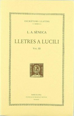 Cover Lletres a Lucili, vol. III: llibres X-XV