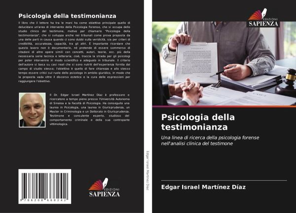 Psicologia della testimonianza Psicologia della testimonianza