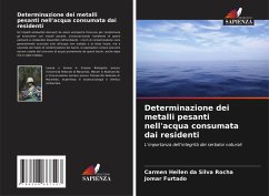 Cover Determinazione dei metalli pesanti nell'acqua consumata dai residenti