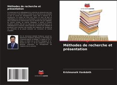 Méthodes de recherche et présentation - Vankdoth, Krishnanaik