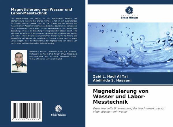 Magnetisierung von Wasser und Labor-Messtechnik