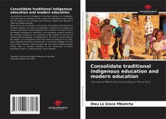 Consolidate traditional indigenous education and modern education - Mbiatcha, Dieu Le Grace