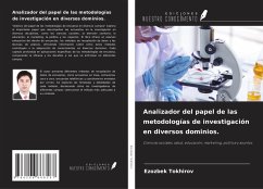 Cover Analizador del papel de las metodologías de investigación en diversos dominios.