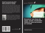 Encontrar una línea de mejor ajuste: Graduados Médicos Internacionales en Canadá