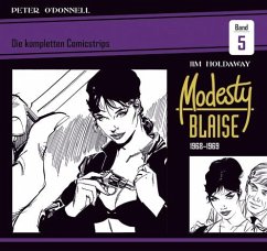 Cover Modesty Blaise: Die kompletten Comicstrips / Band 5 1968 - 1969