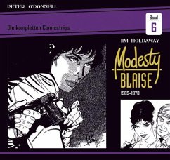 Cover Modesty Blaise: Die kompletten Comicstrips / Band 6 1969 - 1970