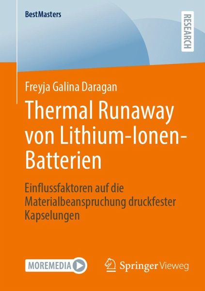 Thermal Runaway von Lithium-Ionen-Batterien (eBook, PDF)