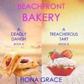 A Beachfront Bakery Cozy Mystery Bundle: A Deadly Danish (#4) and A Treacherous Tart (#5) (MP3-Download)