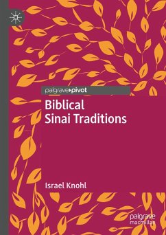 Biblical Sinai traditions (eBook, PDF) - Knohl, Israel