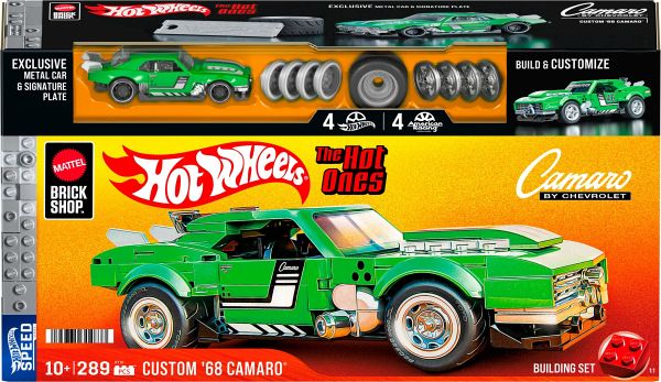 Mattel Brick Shop HW SPEED SERIES CAMARO Mattel Brick Shop HW SPEED SERIES CAMARO
