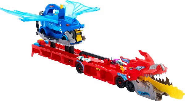 Hot Wheels City Ultimativer 2-in-1 Drachen Transporter Hot Wheels City Ultimativer 2-in-1 Drachen Transporter