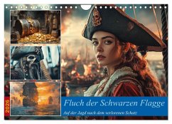 Cover Fluch der Schwarzen Flagge (Wandkalender 2026 DIN A4 quer), CALVENDO Monatskalender
