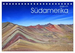 Cover Südamerika - viaje.ch (Tischkalender 2026 DIN A5 quer), CALVENDO Monatskalender