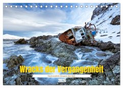 Cover Wracks der Vergangenheit - Gestrandete Zeugen der Zeit (Tischkalender 2026 DIN A5 quer), CALVENDO Monatskalender