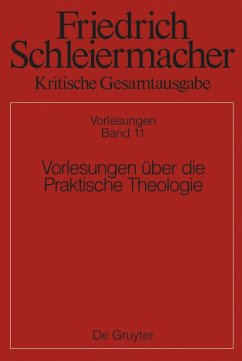 Cover Vorlesungen über die Praktische Theologie