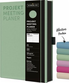 Projekt-Meeting-Planer Mint Cover Projekt-Meeting-Planer Mint