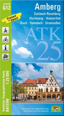 Cover ATK25-G12 Amberg (Amtliche Topographische Karte 1:25000)