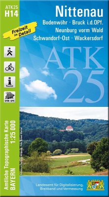 Cover ATK25-H14 Nittenau (Amtliche Topographische Karte 1:25000)