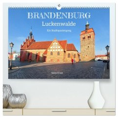 Cover Brandenburg - Luckenwalde - Ein Stadtspaziergang (hochwertiger Premium Wandkalender 2026 DIN A2 quer), Kunstdruck in Hochglanz