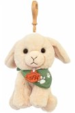 Schlüsselanhänger Hase beige, 13cm (MQ6) **