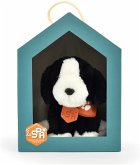 Hund schwarz-weiss, 16cm (MQ2) **