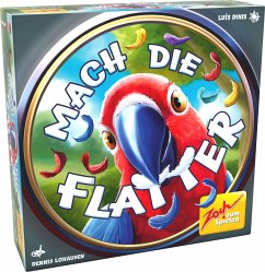Cover Zoch 601105203 - Mach die Flatter, Witziges Papagei-Verwirrspiel ab 6 Jahren