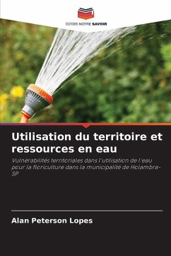 Cover Utilisation du territoire et ressources en eau