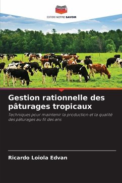 Cover Gestion rationnelle des pâturages tropicaux