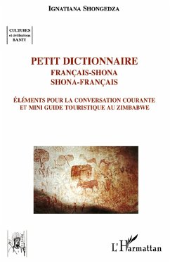 Cover Petit dictionnaire français-shona shona-français