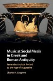 Music at Social Meals in Greek and Roman Antiquity Music at Social Meals in Greek and Roman Antiquity