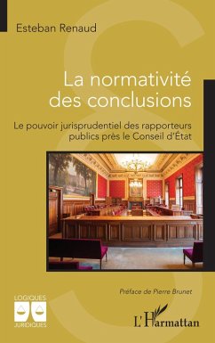 Cover La normativité des conclusions