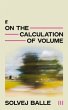 On the Calculation of Volume III - Bild 1