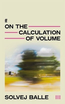 On the Calculation of Volume III On the Calculation of Volume III