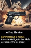 Sammelband 3 Krimis: Falsche Heilige/In der Tiefe verborgen/Killer Street (eBook, ePUB)
