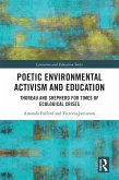 Poetic Environmental Activism and Education (eBook, ePUB)