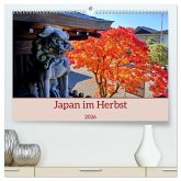 Japan im Herbst (hochwertiger Premium Wandkalender 2026 DIN A2 quer), Kunstdruck in Hochglanz