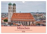 München - Unterwegs in der bayrischen Landeshauptstadt (Wandkalender 2026 DIN A4 quer), CALVENDO Monatskalender