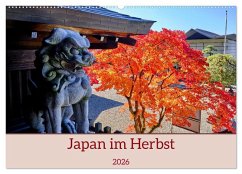 Cover Japan im Herbst (Wandkalender 2026 DIN A2 quer), CALVENDO Monatskalender