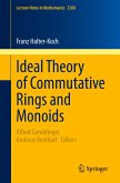 Ideal Theory of Commutative Rings and Monoids Ideal Theory of Commutative Rings and Monoids