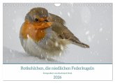 Rotkehlchen, die niedlichen Federkugeln (Wandkalender 2026 DIN A4 quer), CALVENDO Monatskalender Rotkehlchen, die niedlichen Federkugeln (Wandkalender 2026 DIN A4 quer), CALVENDO Monatskalender