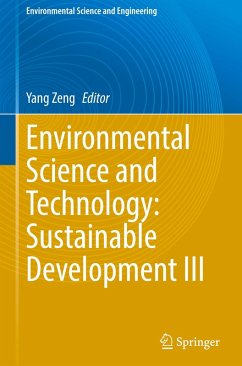Environmental Science and Technology: Sustainable Development III