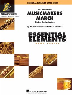 Michael Sweeney_Paul Lavender, Musicmakers March (Clarinet Section Fea Concert Band/Harmonie Set+Audio-Online